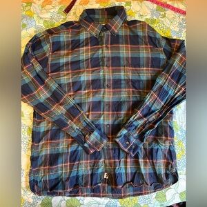 Men’s Duck Head Plaid Performance Flannel Size XL